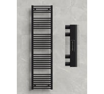 Полотенцесушитель бытовой электрический RIFAR D-LINE, арт.: , цвет Чёрный янтарь матовый, мощность 360 Вт DL-180-45-BM