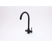 Смеситель для кухни Alcora Tugela с фильтром для воды, черный NS-MH-J001(Black)