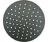 Тропическая лейка для душа потолочная GRIALE круг 20x20 матовый черный, с шарниром для изменения угла наклона GR8002Q-20 3