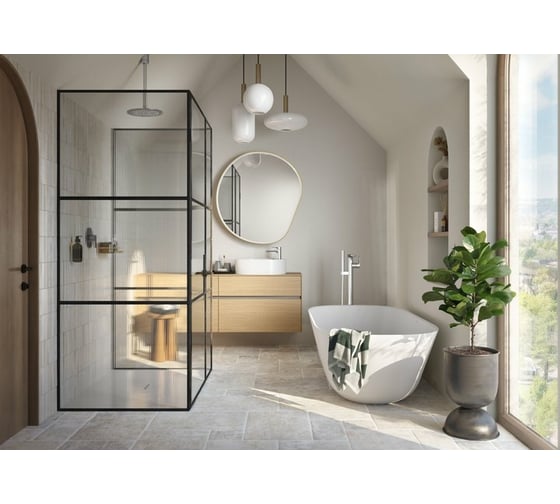 Смеситель для раковины Villeroy & Boch Liberty цвет-хром TVW10700100061