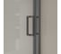 Душевая дверь VINCEA City 1200, вороненая сталь, стекло прозрачное VDS-5CT120CLGM 4
