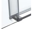 Душевая дверь VINCEA Como Soft 1200, вороненая сталь, стекло прозрачное VDS-1CS120CLGM 4