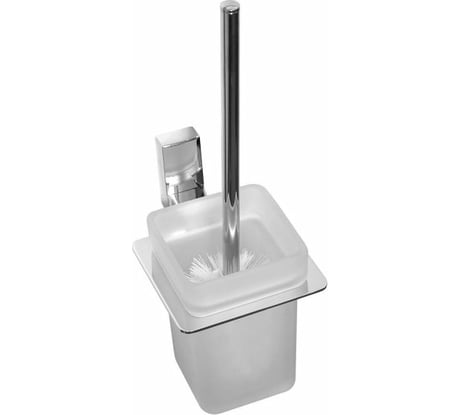 Подвесной ершик для туалета HAIBA матовое стекло, хромированный HB8810
