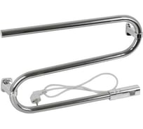 Полотенцесушитель Brimix электрический, Z - образный, 500 х 310 х 80 мм, с сухим ТЭНом, 30 W, из нержавеющей стали, цвет ХРОМ. BK112