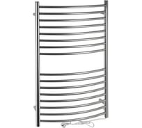 Полотенцесушитель Brimix электрический, КЛАССИК - ДУГА, 600 х 1020 х 80 мм, 16 перекладин, 200 W, из нержавеющей стали, цвет ХРОМ. BK110