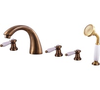 Смеситель на борт ванны RavSlezak Morava Retro MK569.5PSM