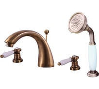 Смеситель на борт ванны RavSlezak Morava Retro MK569.5SSM