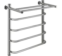 Полотенцесушитель САНАКС СКОБА с ПОЛКОЙ, 500х600 мм, труба - 1 x 2 мм, нержавеющая сталь, полированная ксп5060