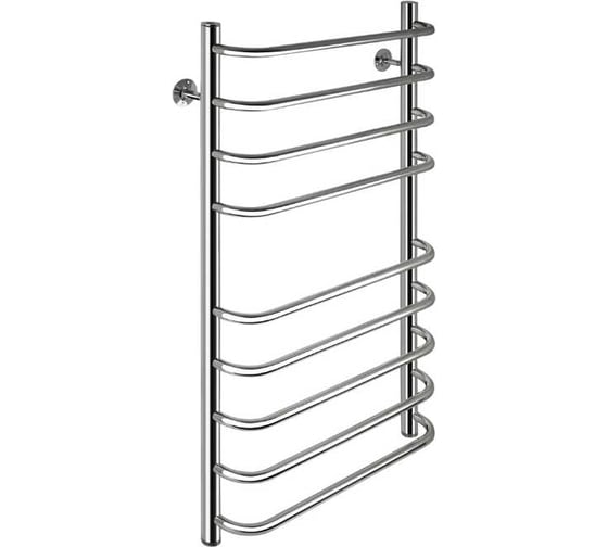 Полотенцесушитель СКОБА Санакс 500х1000 мм, труба - 1 x 2 мм, нержавеющая сталь, полированная кс50100 1