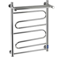 Полотенцесушитель Санакс - ЮПИТЕР - Лиана, с ПОЛКОЙ 500х800 мм, труба - 1 x 2 мм, нержавеющая сталь, полированная юсп5080