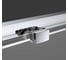 Душевая дверь VINCEA Soft 1300, вороненая сталь, стекло прозрачное VDS-3SO130CLGM 2