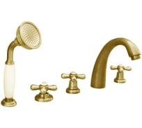 Смеситель на борт ванны RavSlezak Morava Retro MK176.5PZ