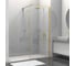 Душевая перегородка VINCEA Walk-In 900_2000, брашированное золото, стекло прозрачное VSW-1HS900CLG 1