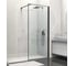 Душевая перегородка VINCEA Walk-In 1000_2000, черный матовый, стекло прозрачное VSW-1HS100CLB 1