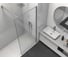 Душевая перегородка VINCEA Walk-In 900_2000, вороненая сталь, стекло прозрачное VSW-1HS900CLGM 2