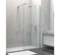 Душевая перегородка VINCEA Walk-In 1000_2000, хром, стекло прозрачное VSW-1HS100CL
