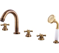 Смеситель на борт ванны RavSlezak Morava Retro MK362.5PSM