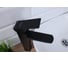 Смеситель для раковины в ванную Брукс, цвет черный Alcora SS-SF-314 (Black) 8