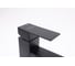 Смеситель для раковины в ванную Брукс, цвет черный Alcora SS-SF-314 (Black) 13