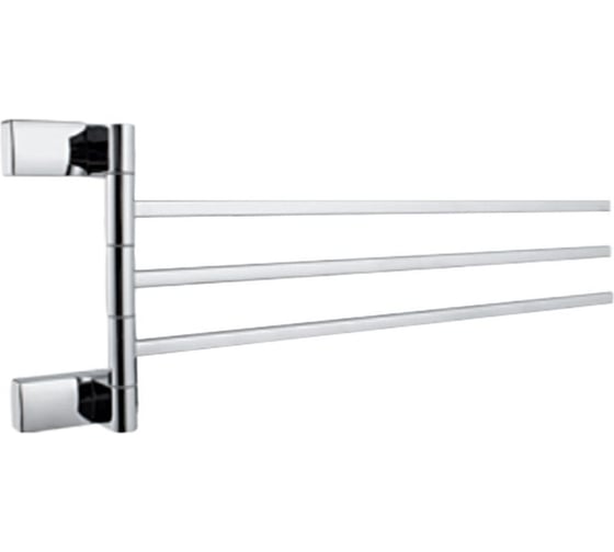 Полотенцедержатель D-Lin рога 3-е, хром D254330 1