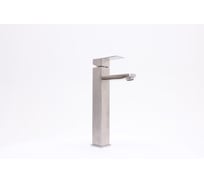 Смеситель для раковины в ванную Брукс, цвет сатин Alcora SS-SF-314