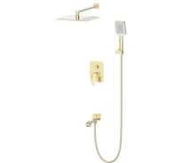 Душевая система встраиваемая Wonzon & Woghand FLEX Брашированное золото WW-88939072-BG