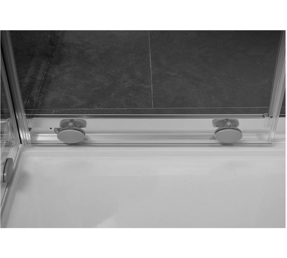Душевая шторка Aquanet Alfa Cube 900х900х2000 мм, стекло прозрачное, хром 00168416