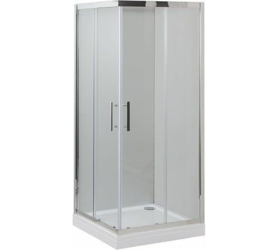 Душевая шторка Aquanet DELTA CUBE 900х900х2000 мм, стекло прозрачное 00183212 1