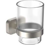 Стакан для зубных щеток Wonzon & Woghand с держателем GRAFFITY, Брашированный никель WW-9321-BN