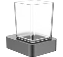 Стакан для зубных щеток Wonzon & Woghand с держателем LOTTE, Темный графит WW-8321-BGM