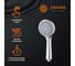 Душевой набор Orange ручной душ, шланг, штанга, хром lm37pr 7