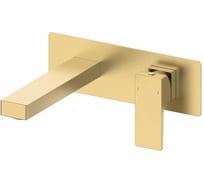 Смеситель для раковины встраиваемый Wonzon & Woghand CUBE 2.0, Брашированное золото WW-88869068-BG