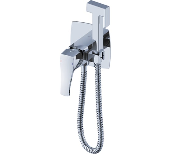Смеситель с гигиеническим душем встраиваемый Wonzon & Woghand FLEX Хром WW-88829072-CR 1