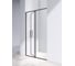 Душевая дверь VINCEA Slim 8 мм, черный, стекло прозрачное VDP-4SL120CLB 5