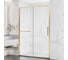 Душевая дверь VINCEA Slim Soft, 1300 брашированное золото, стекло прозрачное VDS-1SS130CLG 1