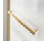 Душевая дверь VINCEA Slim Soft, 1300 брашированное золото, стекло прозрачное VDS-1SS130CLG 2