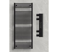 Полотенцесушитель бытовой электрический RIFAR D-LINE, цвет Чёрный янтарь матовый, мощность 430 Вт DL-150-60-BM