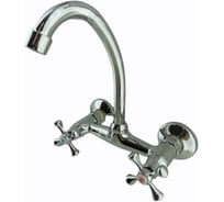 Смеситель для кухни (мойки) двухвентильный настенный GRIALE DK-2801