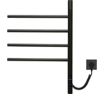 Полотенцесушитель электрический VINCEA 43x60, черный, таймер VTD-1S1CBE