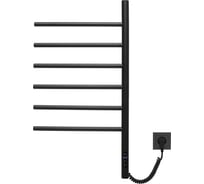 Полотенцесушитель электрический VINCEA 43x80, черный, таймер VTD-1S2CBE