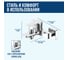 Смеситель для ванны ARGOTECH ПРОФ \ PROFF d-35 44473 4