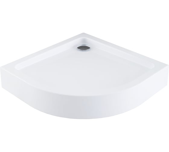 Акриловый поддон Aquanet GL180 1/4 круга, 100х100x18 00265563