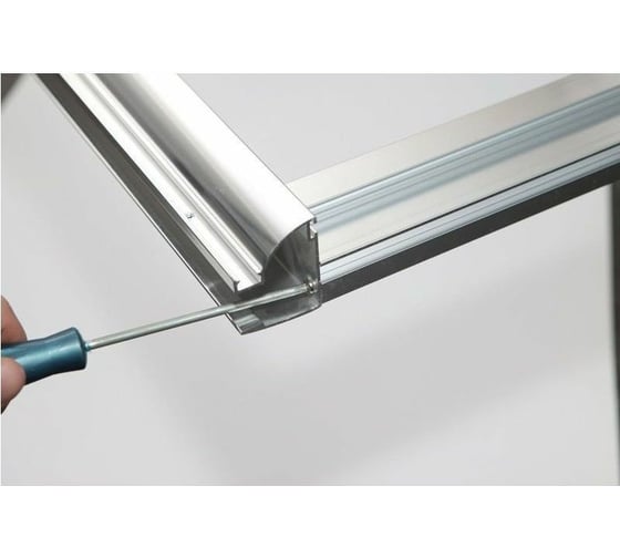 Откатная дверь Aquanet Alfa 1500х2000 стекло прозрачное хром 00168422