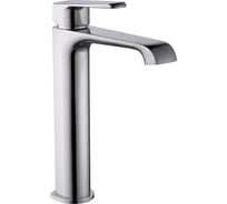 Смеситель для умывальника FASHUN A8992 H=260 мм сатин латунь картр. D=35 мм, излив H=200 мм, крепёж: гайка) УТ-00003281