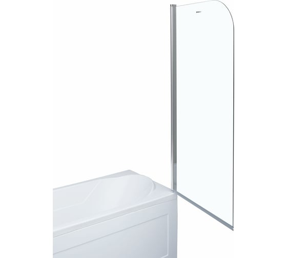 Шторка для ванны Aquanet 150x75, прозрачная 00209411
