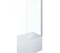 Шторка для ванны Aquanet 150x75, прозрачная 00209411 4