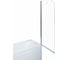 Шторка для ванны Aquanet 150x75, прозрачная 00209411 5