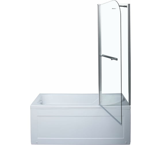 Шторка для ванны Aquanet 150x120, стекло 6 мм, прозраная 00209412