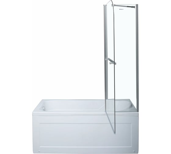 Шторка для ванны Aquanet 150x120, стекло 6 мм, прозраная 00209412