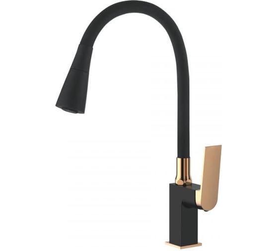 Смеситель для кухни Ledeme с гибким изливом L4091BR-2 1
